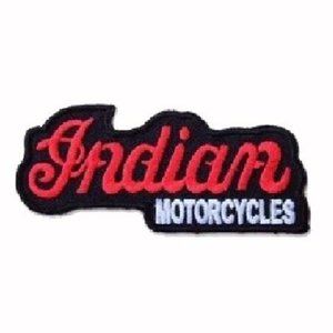 Indian Black Embroidered Iron-On Sew-On Patch - NEW